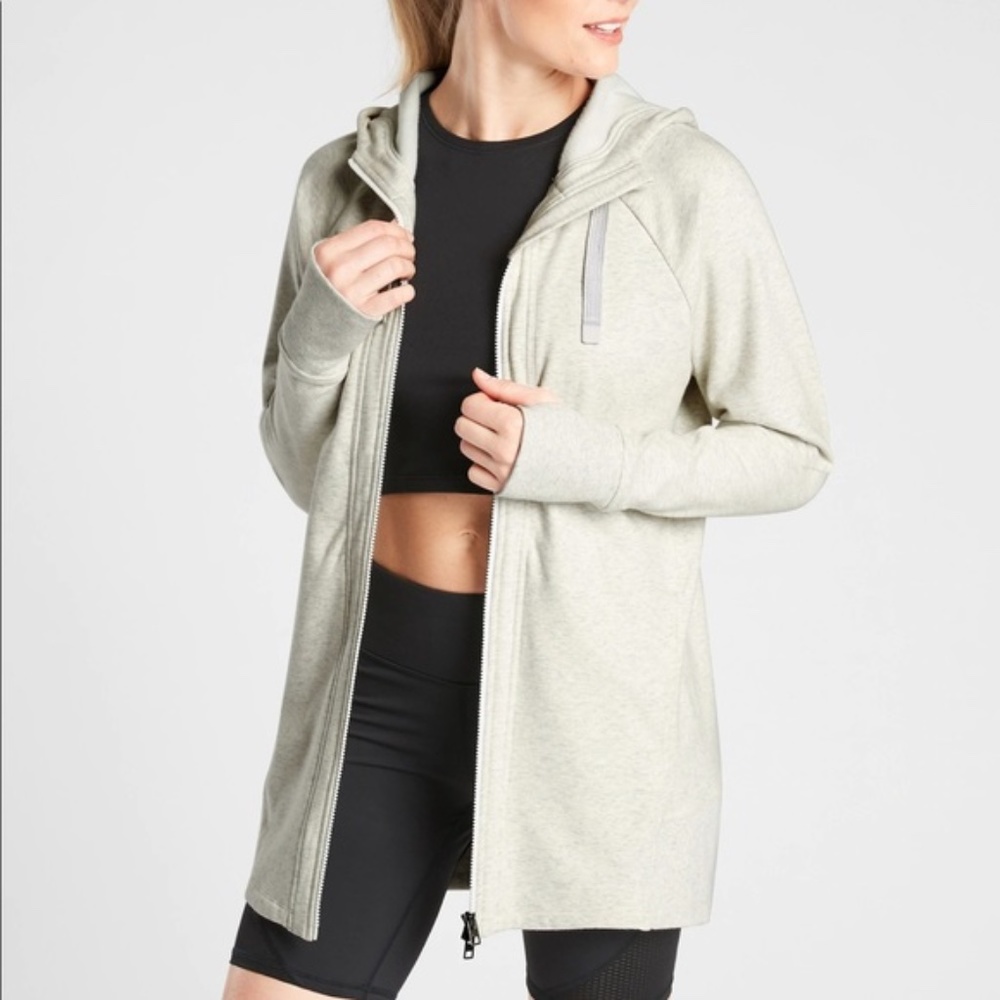 NWT Athleta Triumph Long Hoodie Small